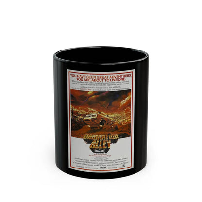 DAMNATION ALLEY (2) 1977 Movie Poster - Black Coffee Mug-11oz-Go Mug Yourself