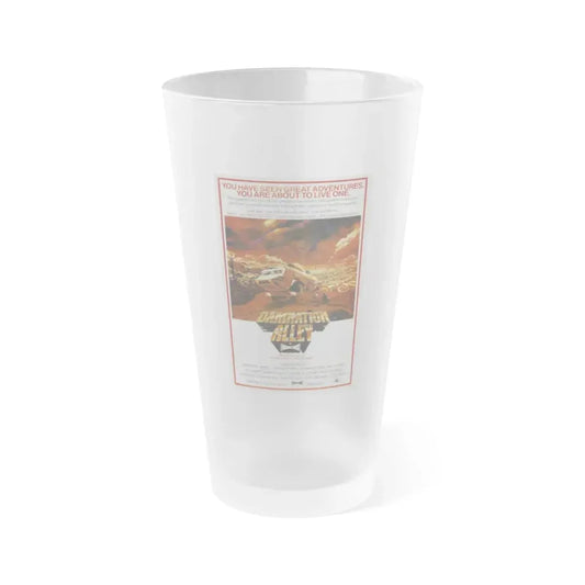 DAMNATION ALLEY (2) 1977 Movie Poster - Frosted Pint Glass 16oz Default Title - Go Mug Yourself