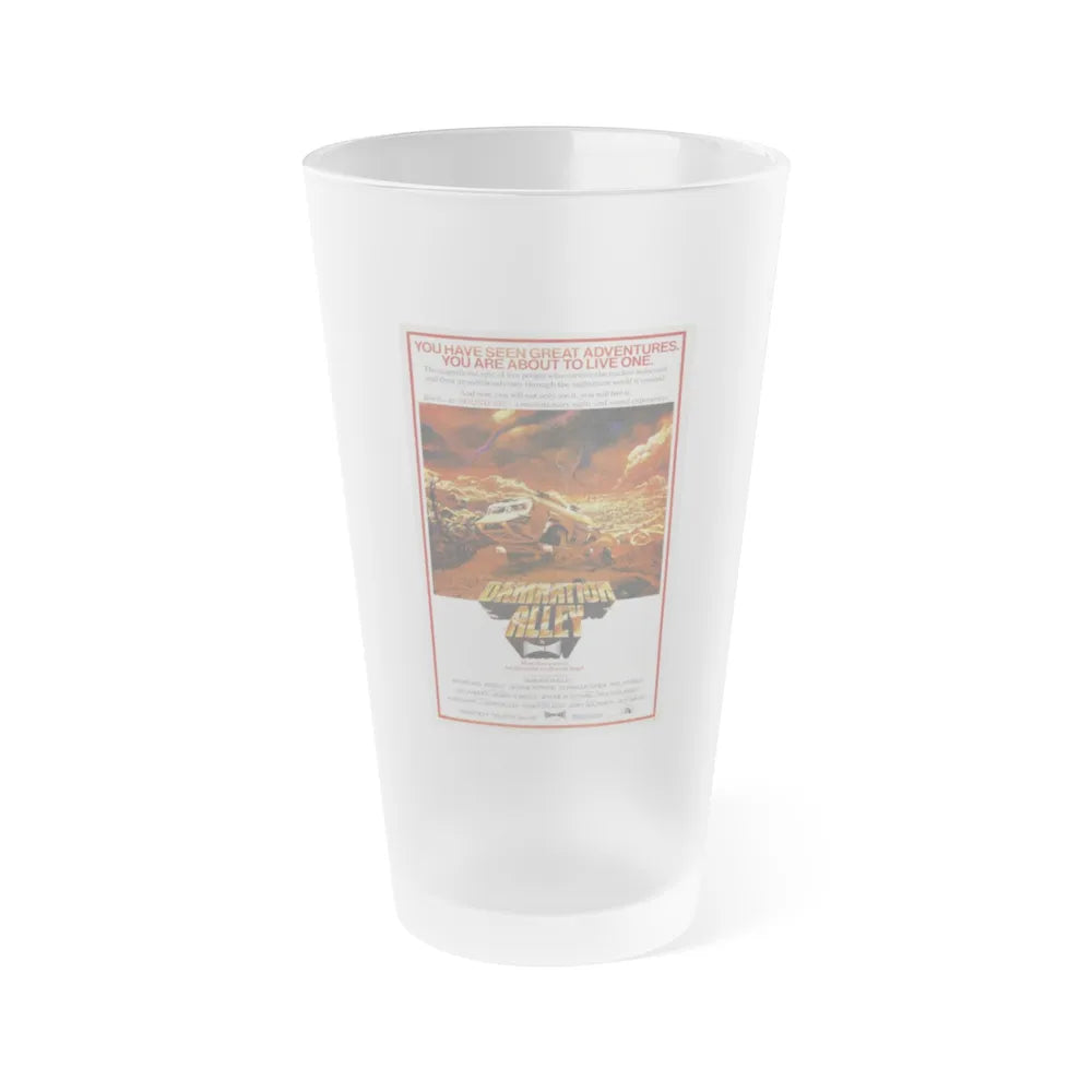 DAMNATION ALLEY (2) 1977 Movie Poster - Frosted Pint Glass 16oz-Go Mug Yourself