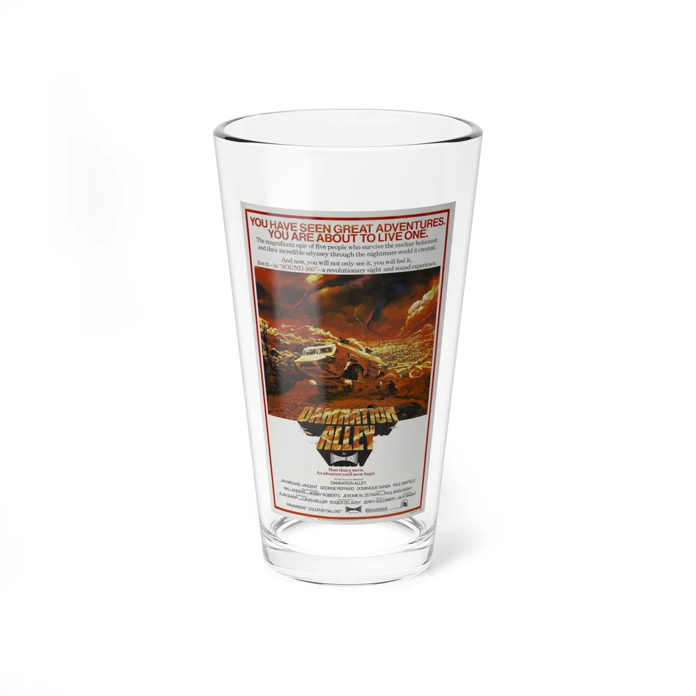 DAMNATION ALLEY (2) 1977 Movie Poster - Pint Glass 16oz-16oz-Go Mug Yourself