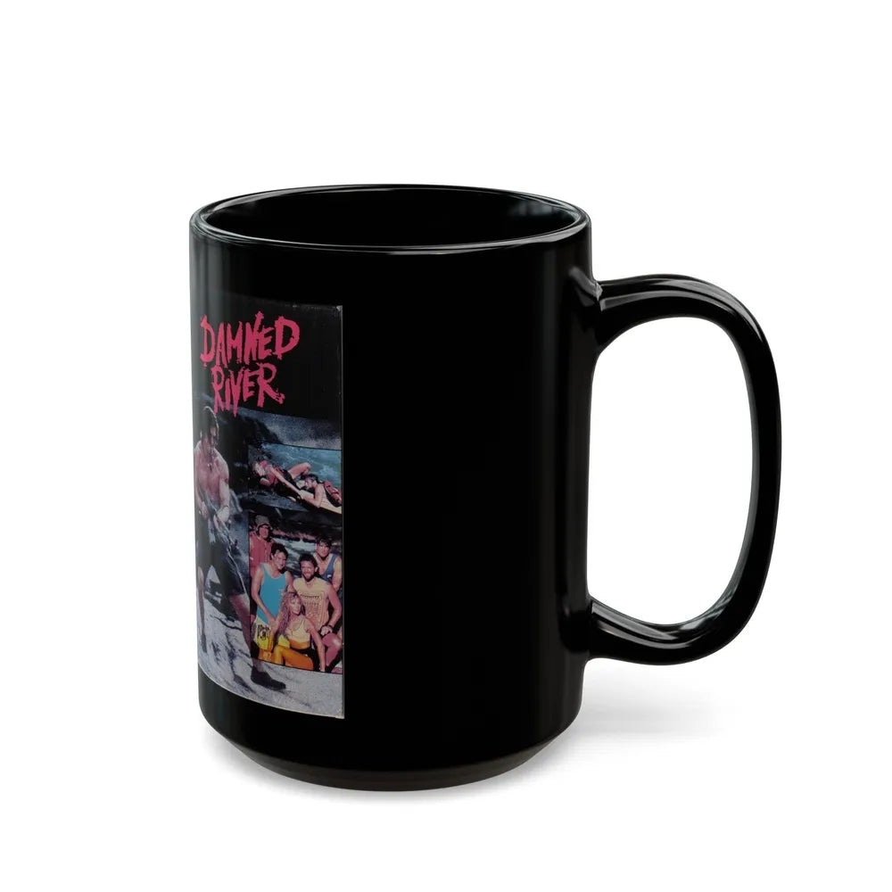 DAMNED RIVER (VHS COVER) - Black Coffee Mug-Go Mug Yourself