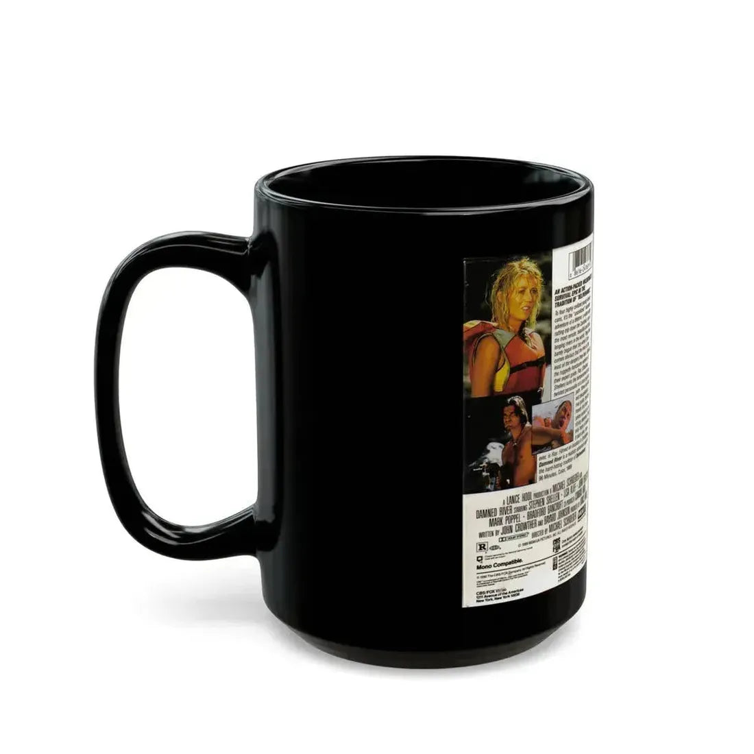 DAMNED RIVER (VHS COVER) - Black Coffee Mug - Go Mug Yourself