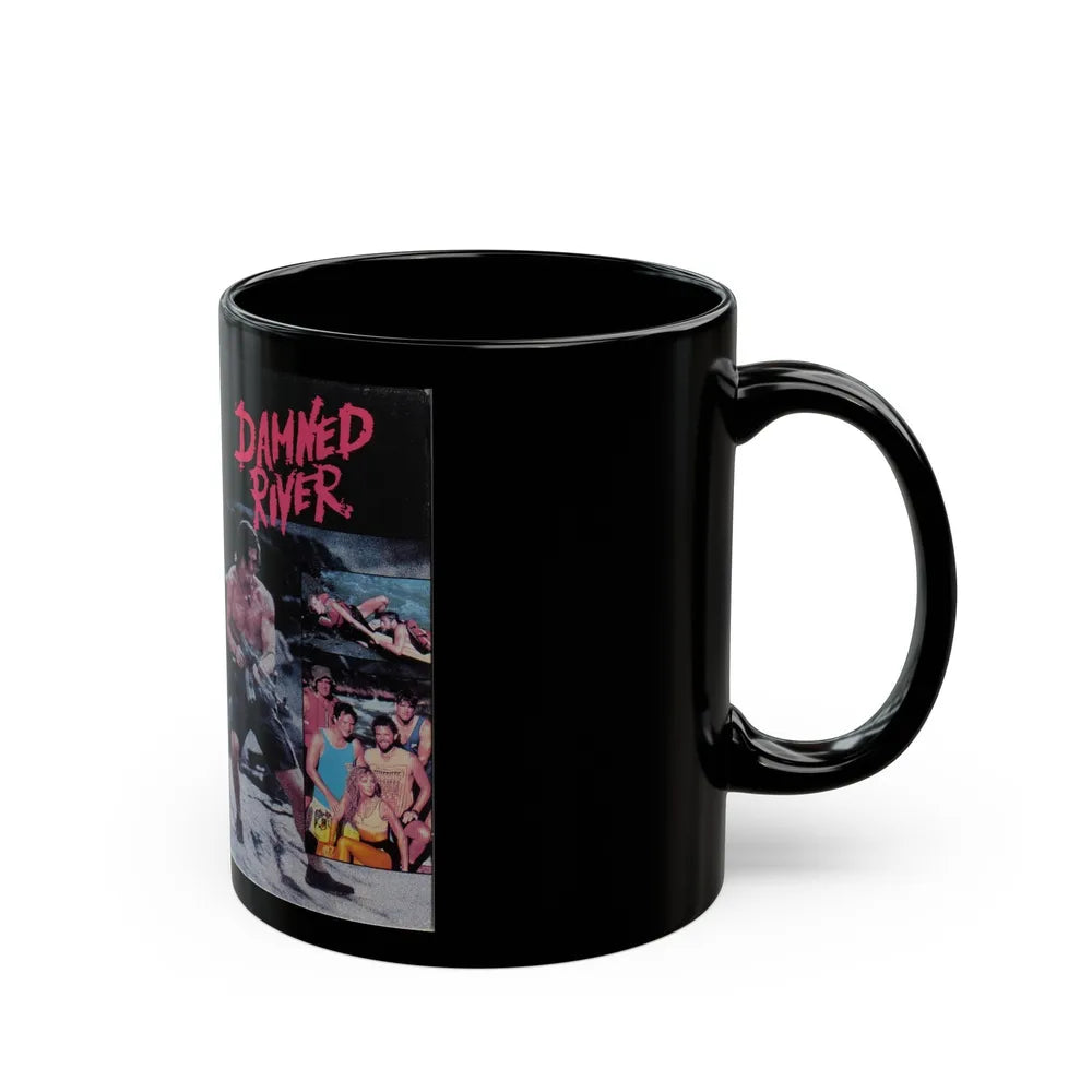 DAMNED RIVER (VHS COVER) - Black Coffee Mug-Go Mug Yourself