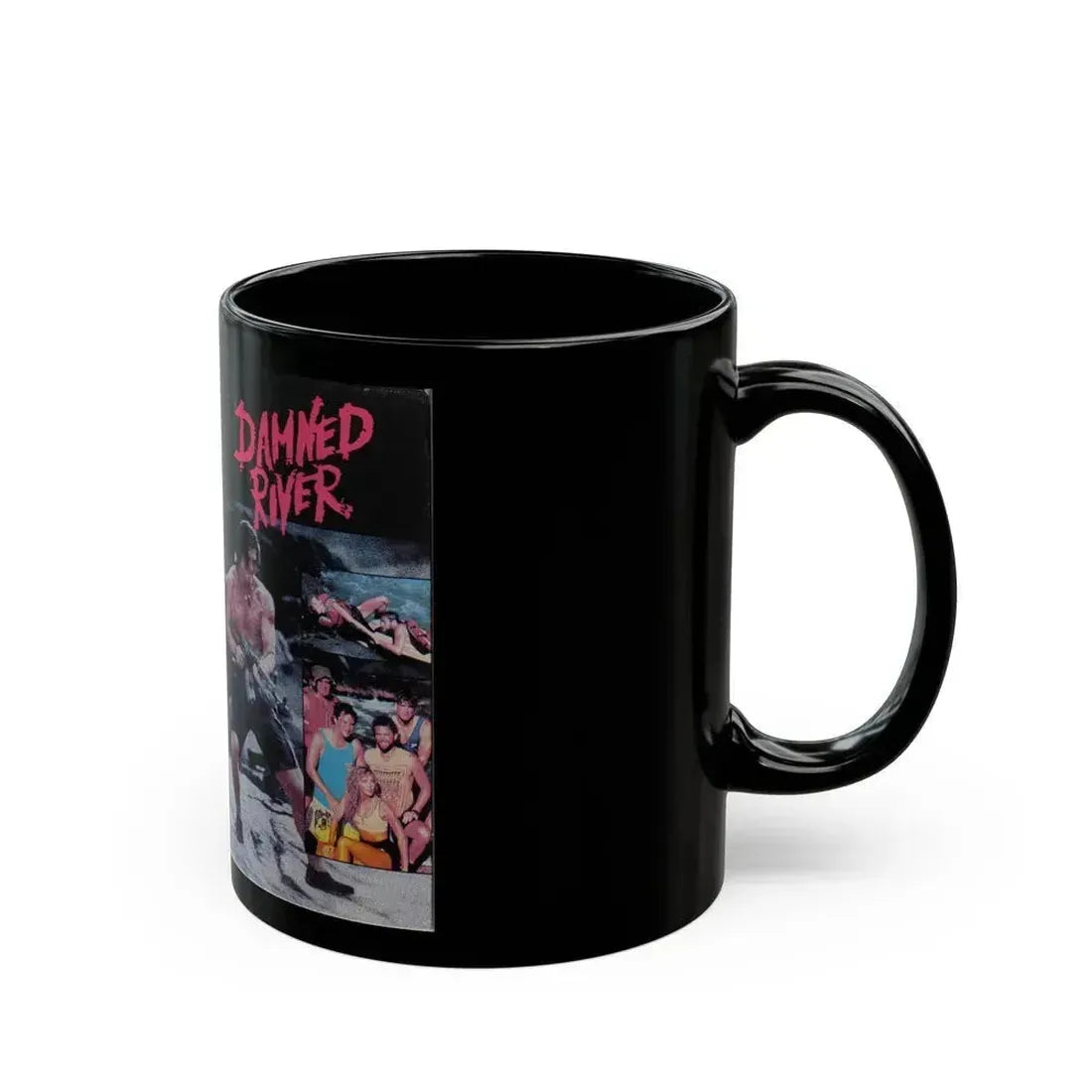 DAMNED RIVER (VHS COVER) - Black Coffee Mug - Go Mug Yourself