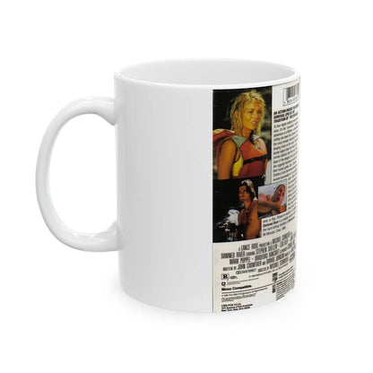 DAMNED RIVER (VHS COVER) - White Coffee Mug-Go Mug Yourself