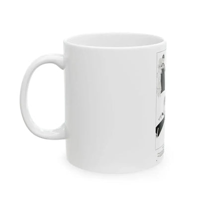 Dan Cupid Is A Merry Elf, Smart Set Magazine, February 1930 - White Coffee Mug - Go Mug Yourself
