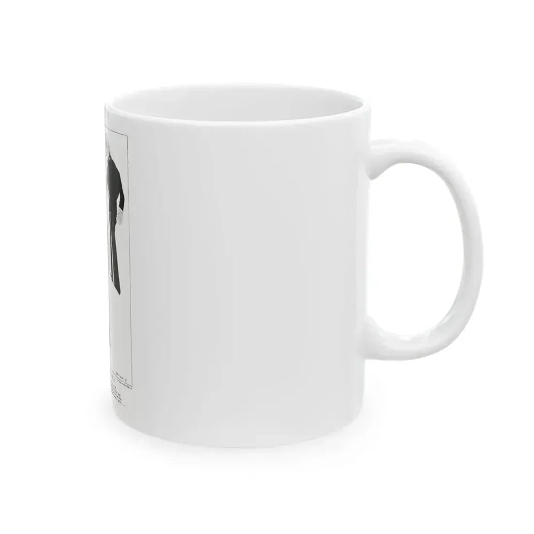 Dan Cupid Is A Merry Elf, Smart Set Magazine, February 1930 - White Coffee Mug - Go Mug Yourself