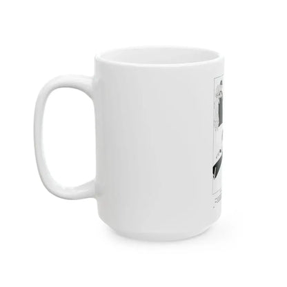 Dan Cupid Is A Merry Elf, Smart Set Magazine, February 1930 - White Coffee Mug - Go Mug Yourself