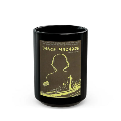 DANCE MACABRE 1986 Movie Poster - Black Coffee Mug-15oz-Go Mug Yourself