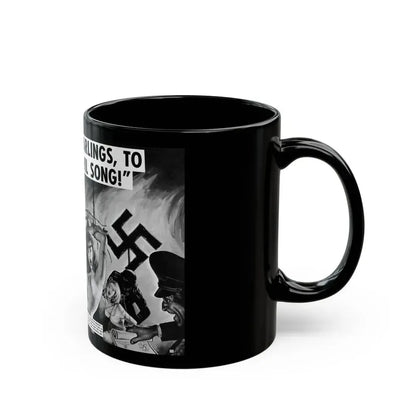 Dance, My Darlings, To The Whip's Evi Song, Man's Book, February 1973 - Black Coffee Mug - Go Mug Yourself