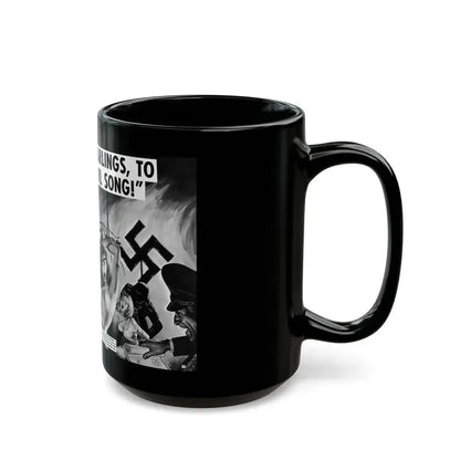 Dance, My Darlings, To The Whip's Evi Song, Man's Book, February 1973 - Black Coffee Mug - Go Mug Yourself