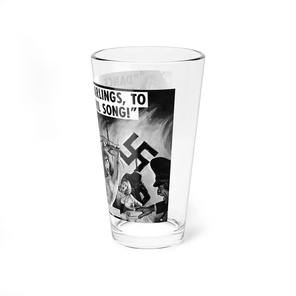 Dance, My Darlings, To The Whip's Evi Song, Man's Book, February 1973 - Pint Glass 16oz-Go Mug Yourself