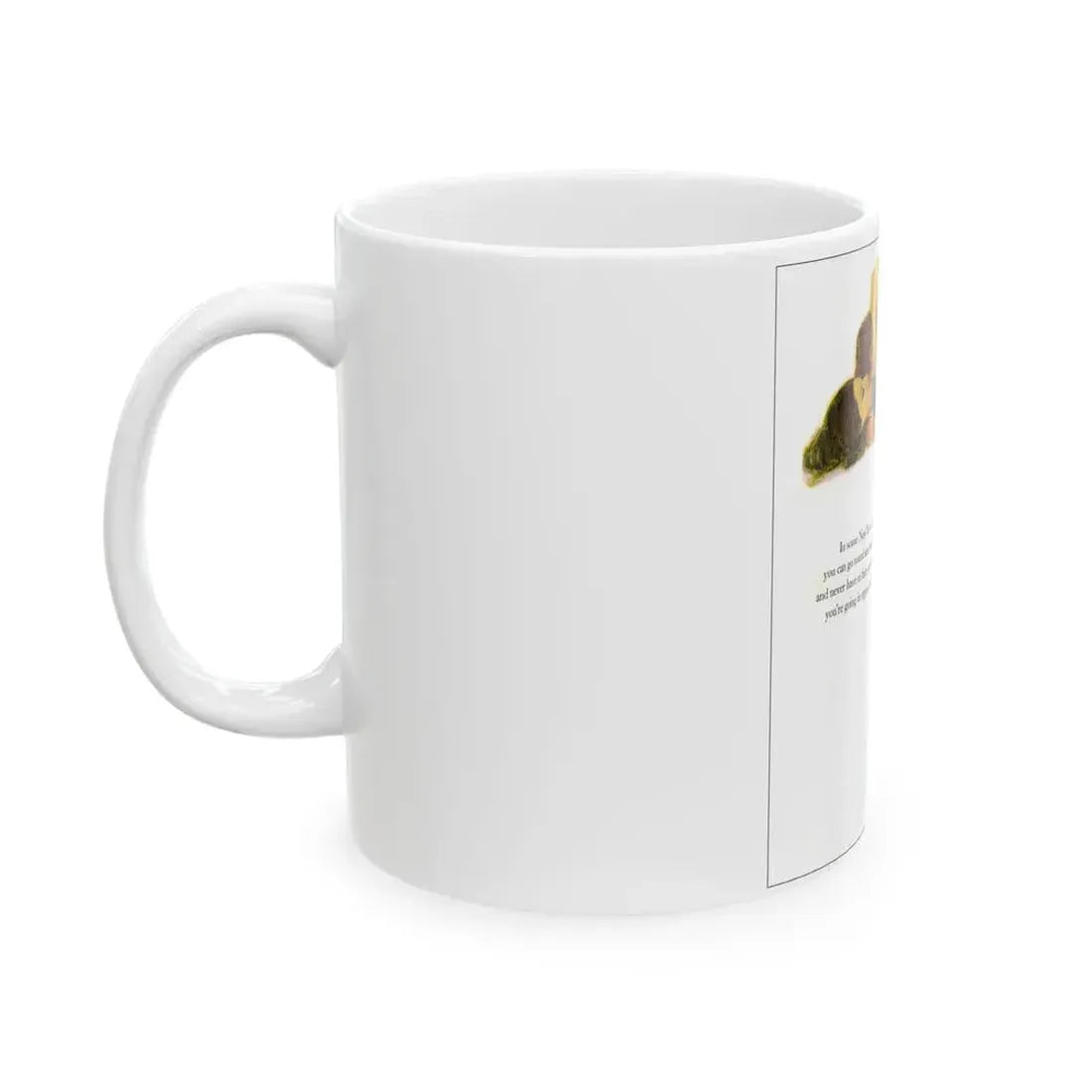 Dance of the Divorced, The Saturday Evening Post, May 23, 1964 - White Coffee Mug - Go Mug Yourself