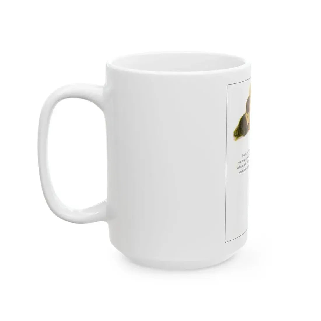 Dance of the Divorced, The Saturday Evening Post, May 23, 1964 - White Coffee Mug - Go Mug Yourself