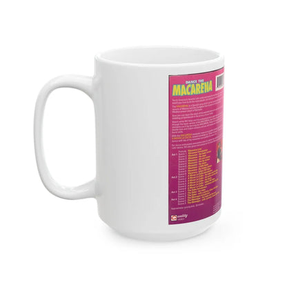 DANCE THE MACARENA (VHS COVER) - White Coffee Mug-Go Mug Yourself