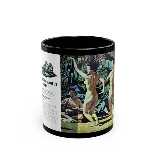 Dancing Angels of Death, True magazine, September 1955 - Black Coffee Mug 11oz - Go Mug Yourself