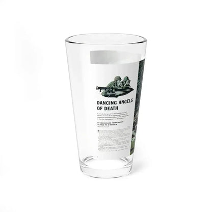 Dancing Angels of Death, True magazine, September 1955 - Pint Glass 16oz - Go Mug Yourself