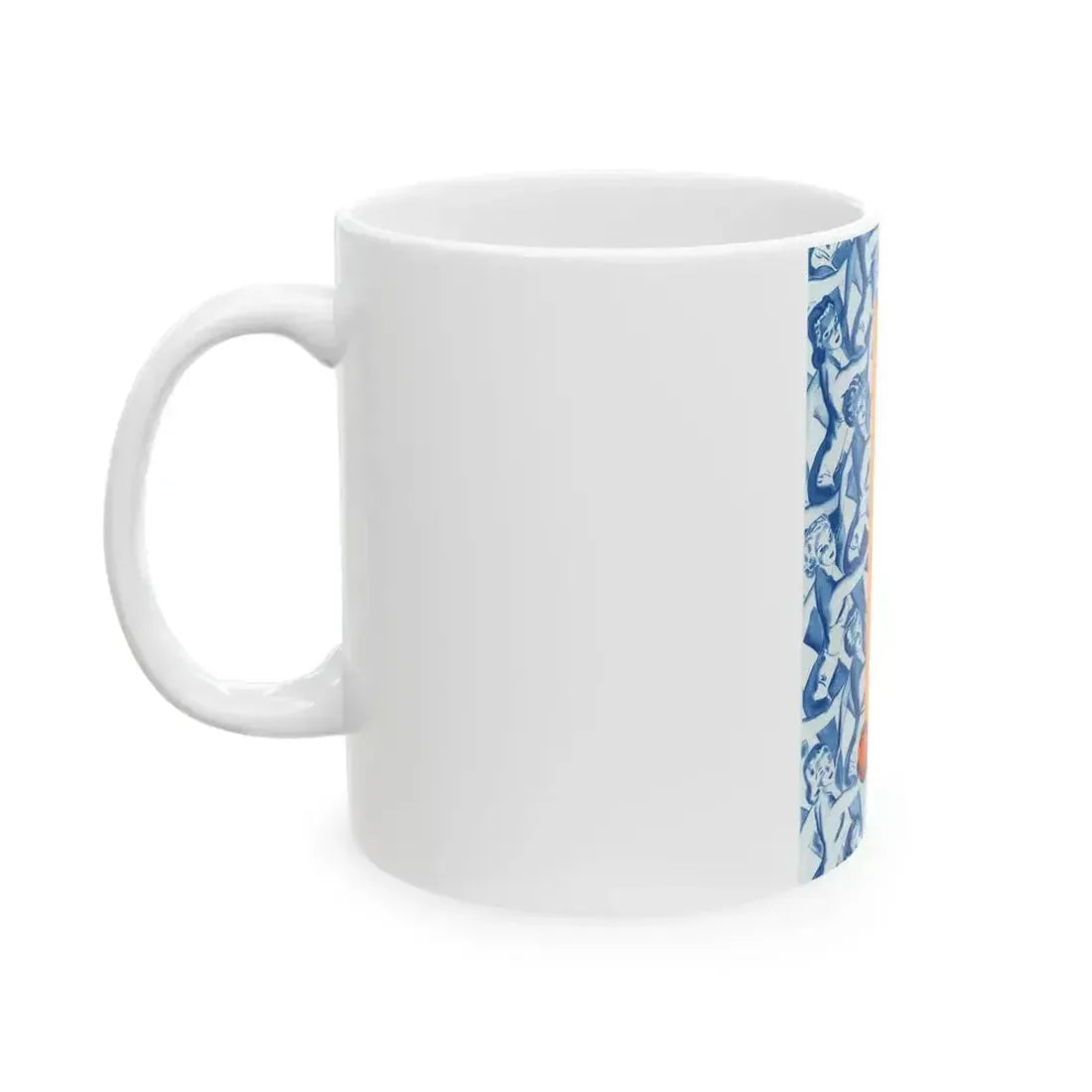 Dancing Co-Ed, The American Magazine, September 1938 - White Coffee Mug - Go Mug Yourself