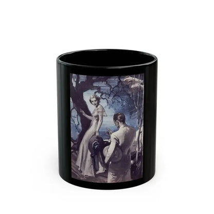 Dancing Daffodil, Redbook, April 1938 - Black Coffee Mug 11oz - Go Mug Yourself