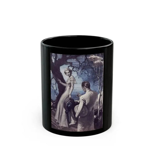 Dancing Daffodil, Redbook, April 1938 - Black Coffee Mug 11oz - Go Mug Yourself