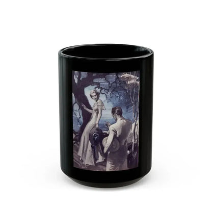 Dancing Daffodil, Redbook, April 1938 - Black Coffee Mug 15oz - Go Mug Yourself