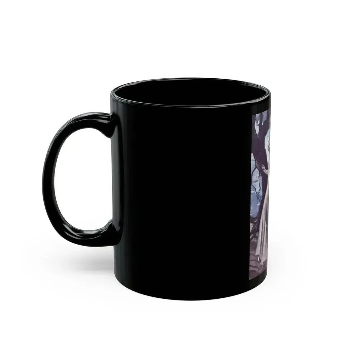 Dancing Daffodil, Redbook, April 1938 - Black Coffee Mug - Go Mug Yourself