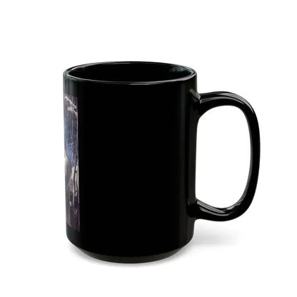Dancing Daffodil, Redbook, April 1938 - Black Coffee Mug - Go Mug Yourself