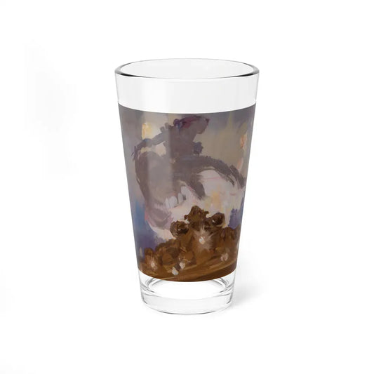 Dancing girl in the footlights, from the collection of David A. Constable (ca. 1930s) - Pint Glass 16oz 16oz - Go Mug Yourself