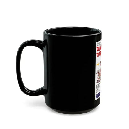DANGER DIABOLIK 1968 Movie Poster - Black Coffee Mug - Go Mug Yourself
