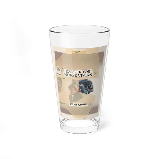 Danger for Nurse Vivien by Adelaide Humphries (Avalon Books, 1979) - Pint Glass 16oz 16oz - Go Mug Yourself