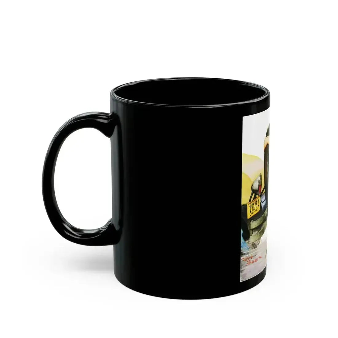 Danger, Liberty magazine cover, June 28, 1930 - Black Coffee Mug - Go Mug Yourself