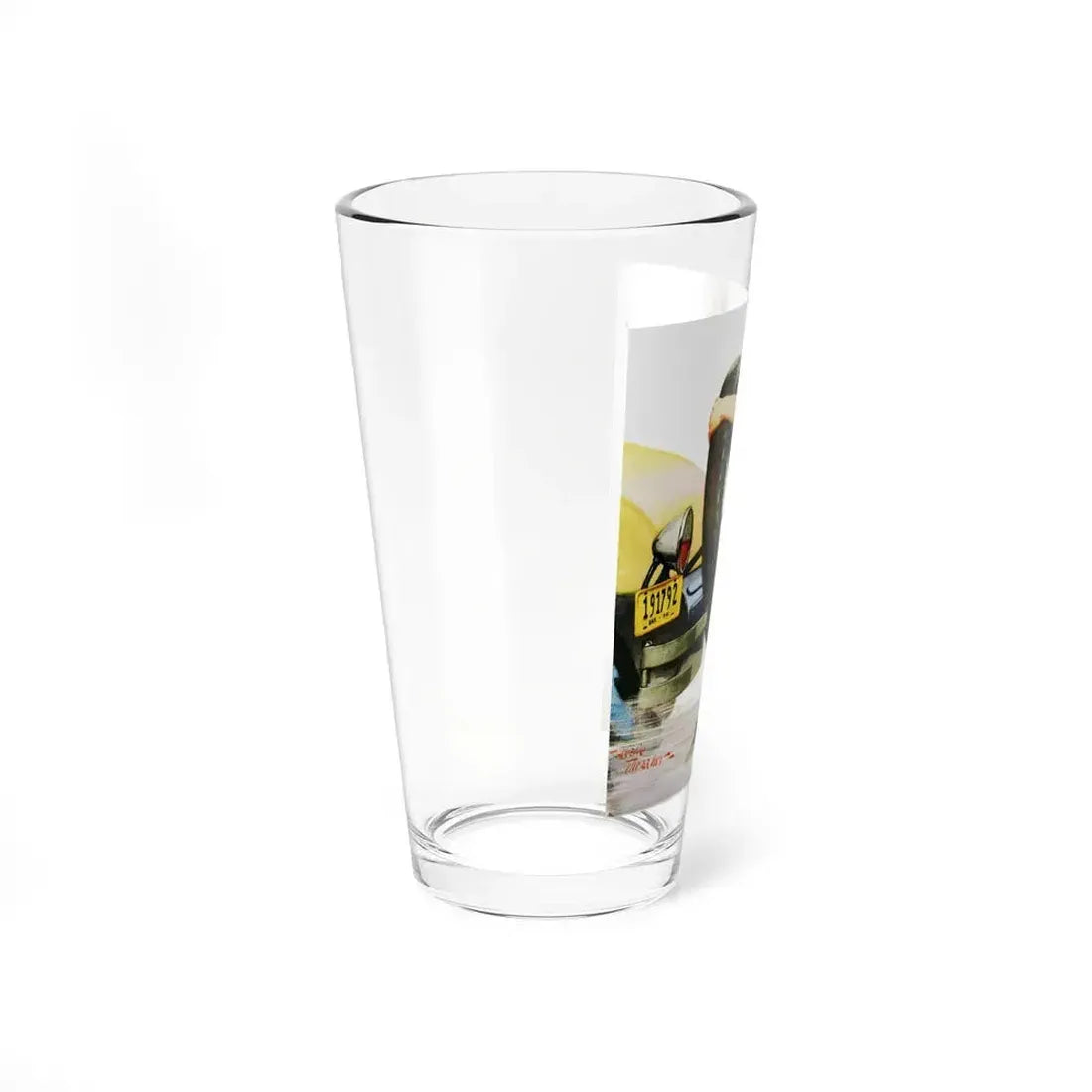 Danger, Liberty magazine cover, June 28, 1930 - Pint Glass 16oz - Go Mug Yourself