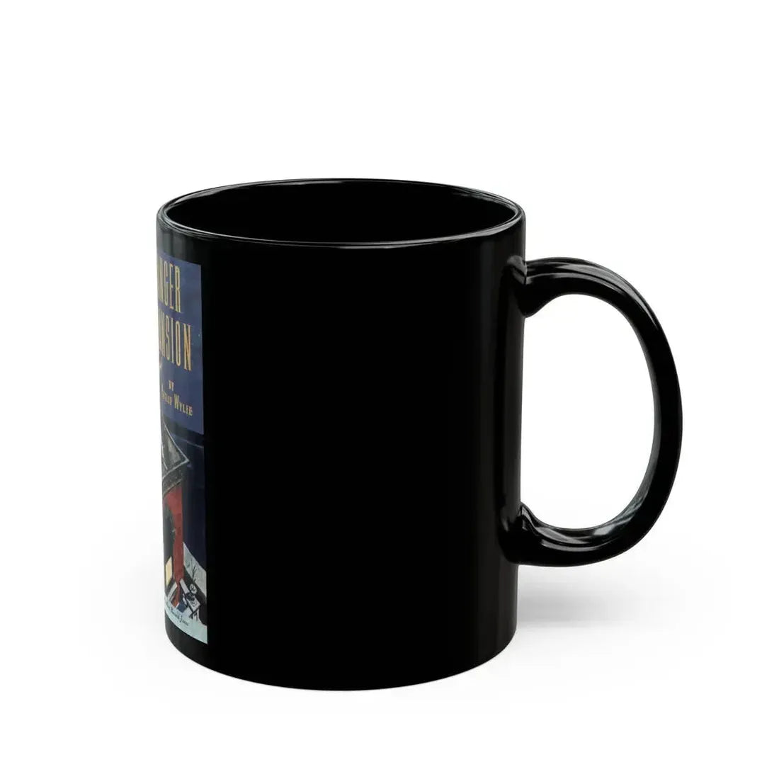 Danger Mansion (1), The American Magazine, December 1937 - Black Coffee Mug - Go Mug Yourself