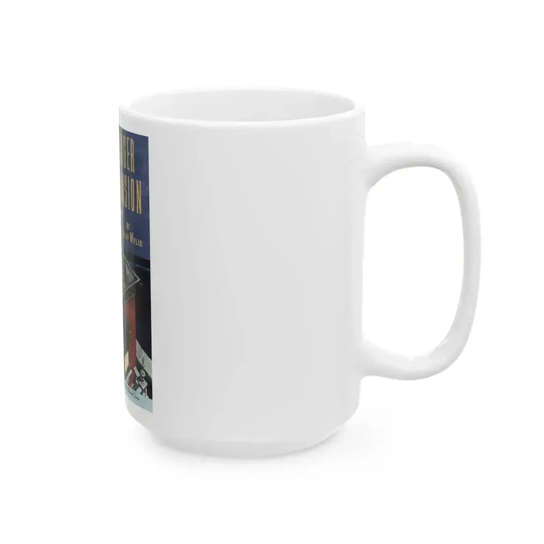 Danger Mansion (1), The American Magazine, December 1937 - White Coffee Mug - Go Mug Yourself
