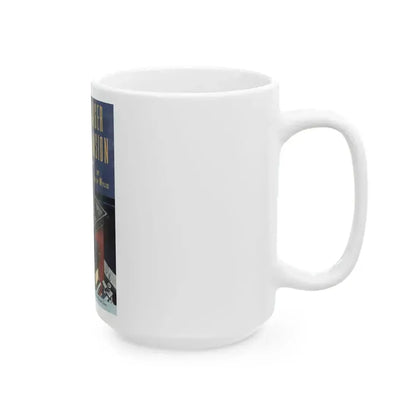 Danger Mansion (1), The American Magazine, December 1937 - White Coffee Mug - Go Mug Yourself