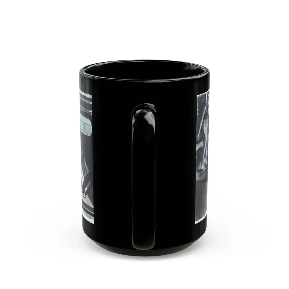 Danger Mansion (2), The American Magazine, December 1937 - Black Coffee Mug - Go Mug Yourself