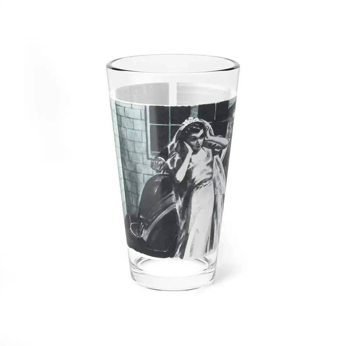 Danger Mansion (2), The American Magazine, December 1937 - Pint Glass 16oz 16oz - Go Mug Yourself