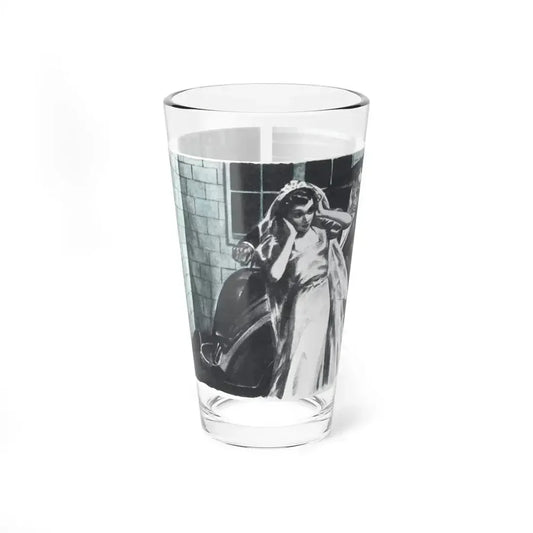 Danger Mansion (2), The American Magazine, December 1937 - Pint Glass 16oz 16oz - Go Mug Yourself