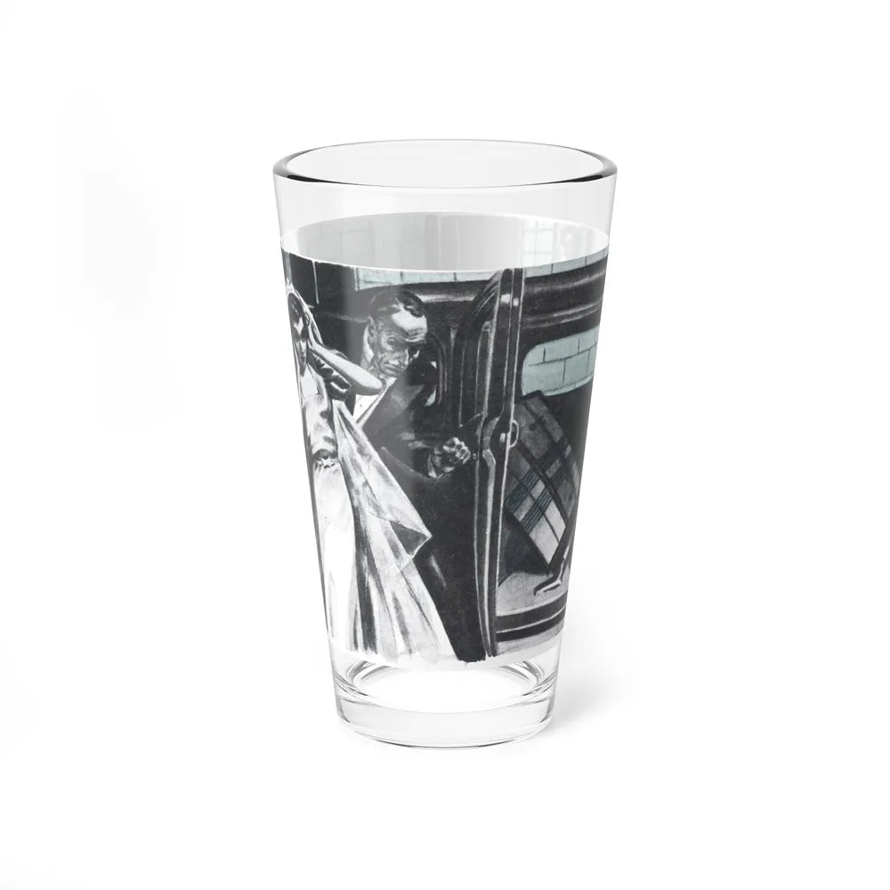 Danger Mansion (2), The American Magazine, December 1937 - Pint Glass 16oz-Go Mug Yourself