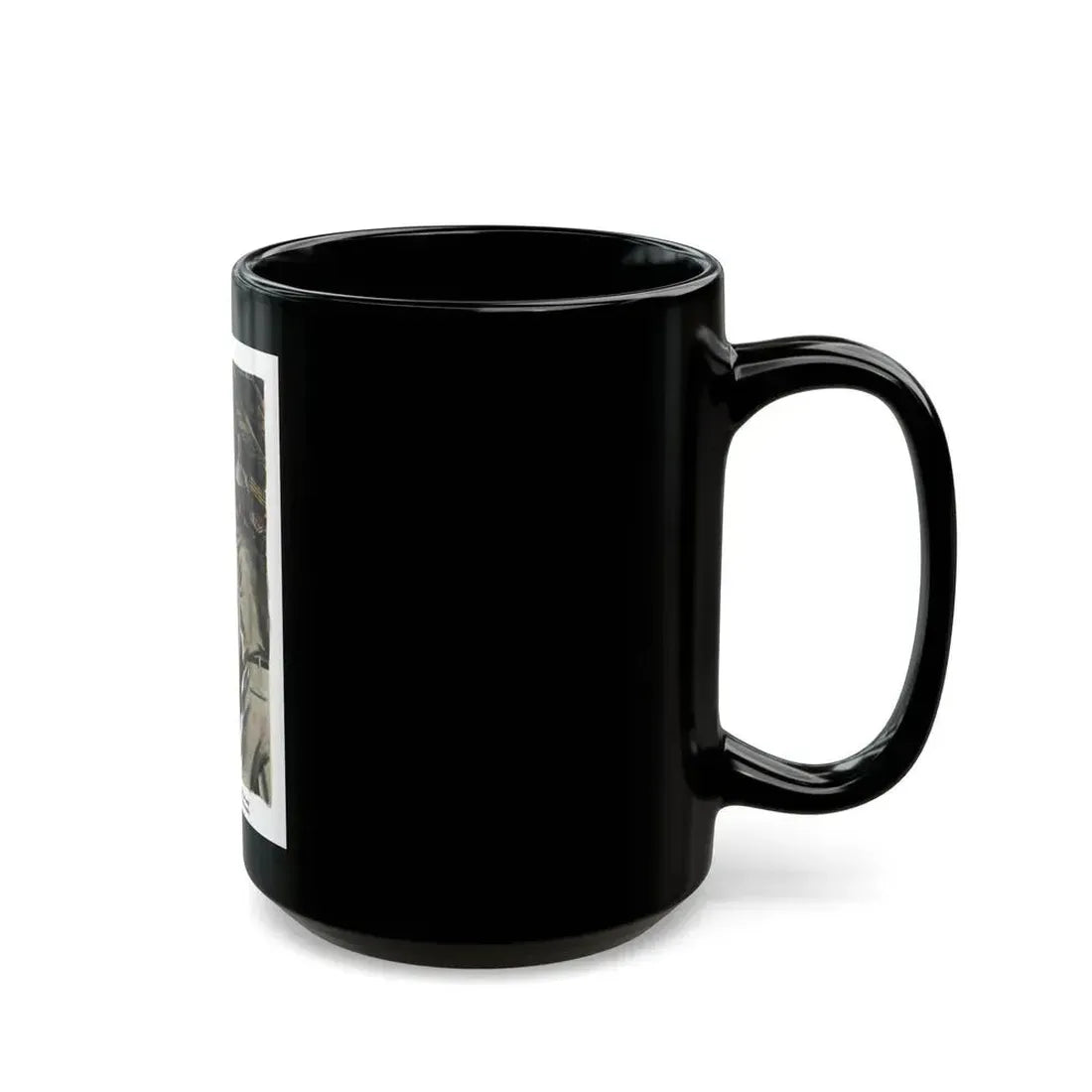 Danger Mansion (3), The American Magazine, December 1937 - Black Coffee Mug - Go Mug Yourself