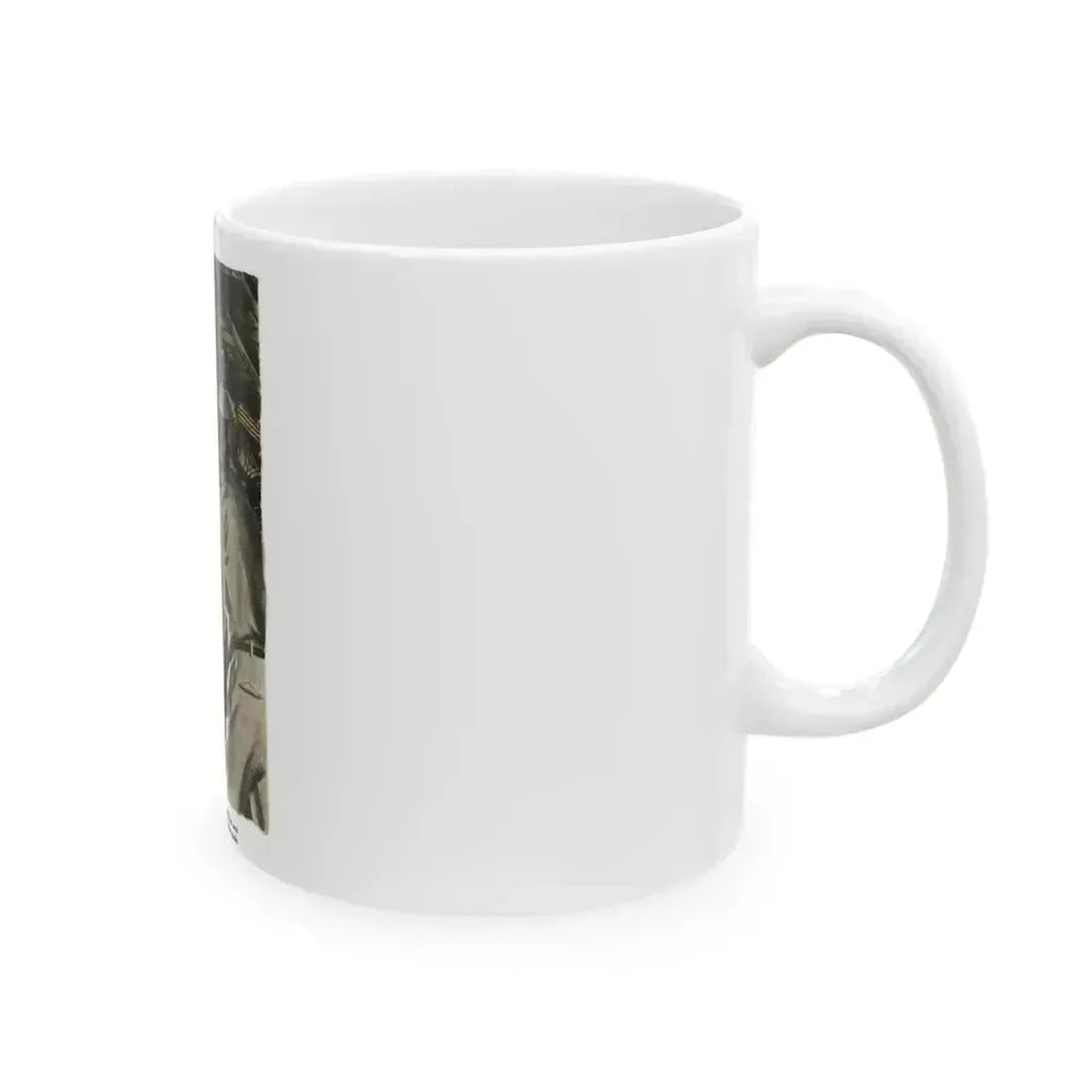 Danger Mansion (3), The American Magazine, December 1937 - White Coffee Mug - Go Mug Yourself