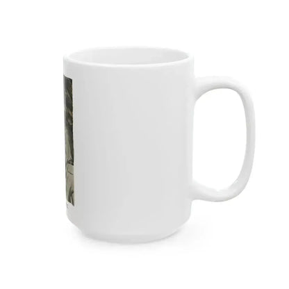 Danger Mansion (3), The American Magazine, December 1937 - White Coffee Mug - Go Mug Yourself
