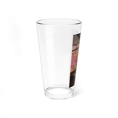 Danger on the Fire Escape - Pint Glass 16oz - Go Mug Yourself