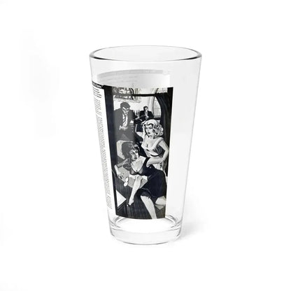 Dangerous Curves, Private Eye magazine, November 1959 - Pint Glass 16oz - Go Mug Yourself
