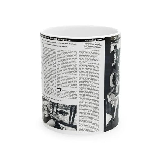 Dangerous Curves, Private Eye magazine, November 1959 - White Coffee Mug 11oz - Go Mug Yourself