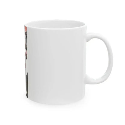 Dangerous Impulse, Liberty magazine, October 21, 1939 - White Coffee Mug - Go Mug Yourself