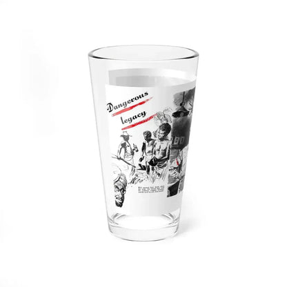 Dangerous Legacy, Liberty magazine, July 19, 1947 - Pint Glass 16oz - Go Mug Yourself