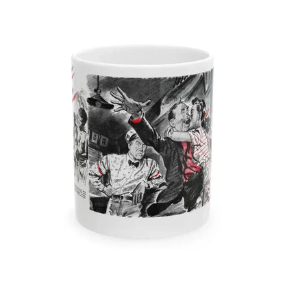 Dangerous Legacy, Liberty magazine, July 19, 1947 - White Coffee Mug 11oz - Go Mug Yourself