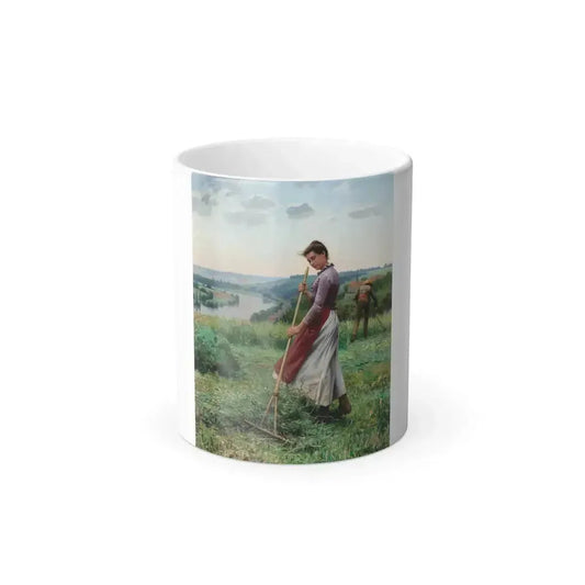Daniel Ridgway Knight (1839-1924) In The Fields - Color Changing Mug 11oz 11oz - Go Mug Yourself
