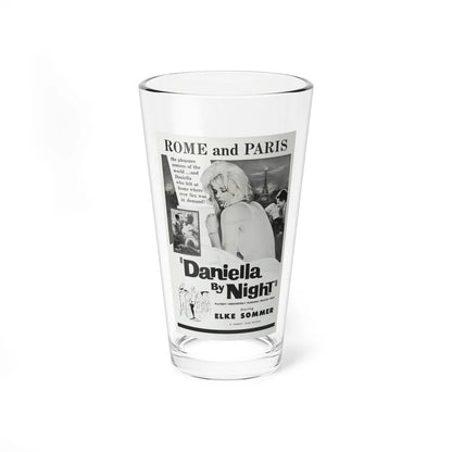 DANIELLA BY NIGHT 1961 Movie Poster - Pint Glass 16oz-16oz-Go Mug Yourself